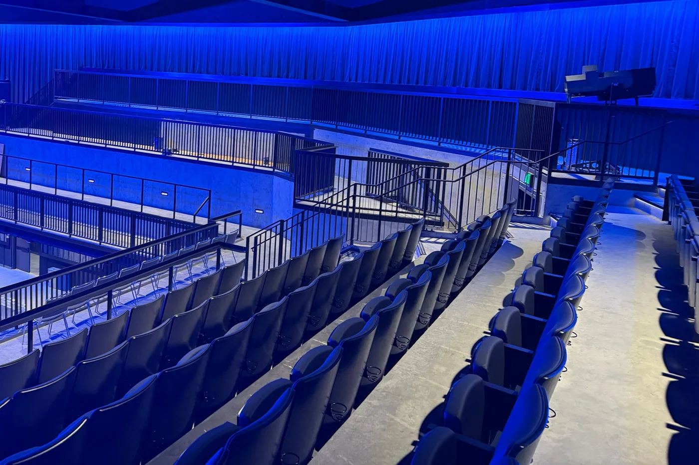 Channel 24 music venue seating, Sacramento